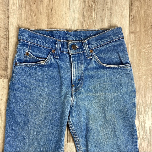 Vintage Levi's Orange Tab Straight Leg Crop Jeans W28 L24 - Picture 3 of 14